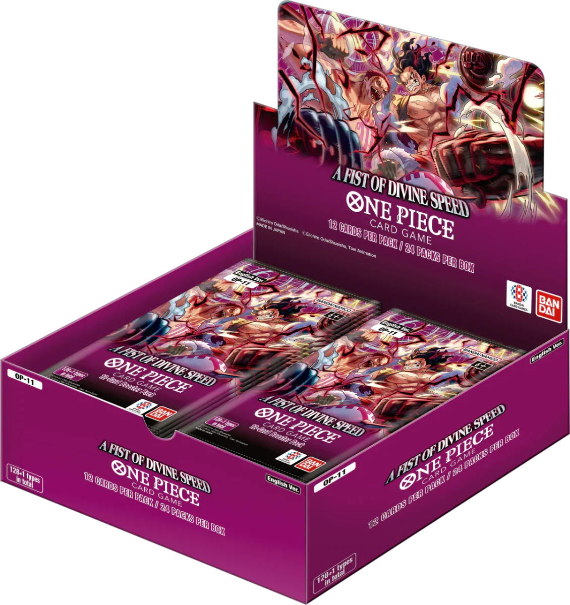 OP-11 A Fist of Divine Speed One Piece TCG set
